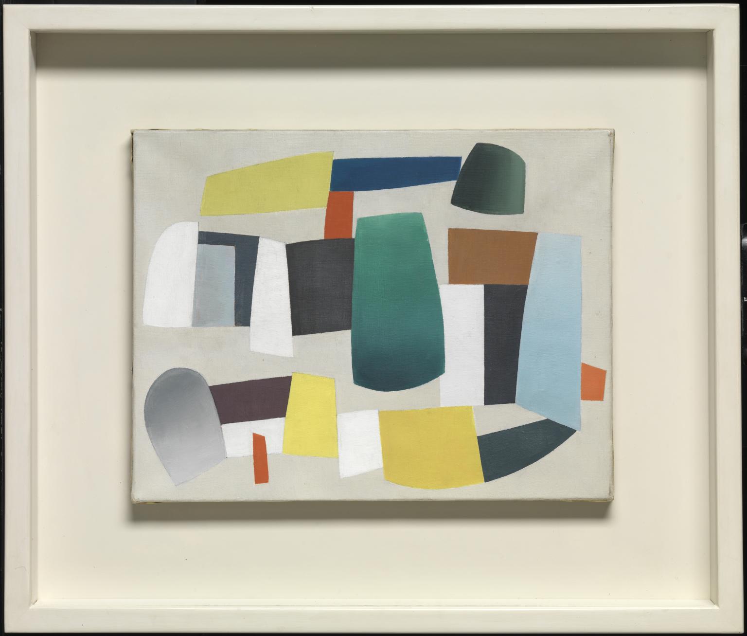 Jean Hélion's Abstract Composition (1934) at Tate — the painting Vera Molnár told Hans Ulrich Obrist had pushed her towards abstraction.