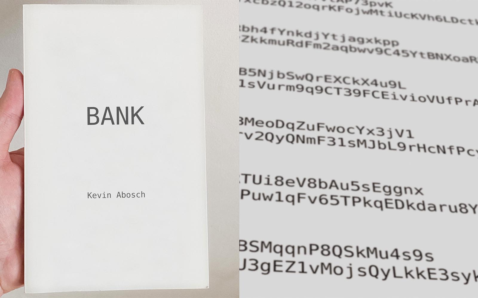 BANK by Kevin Abosch