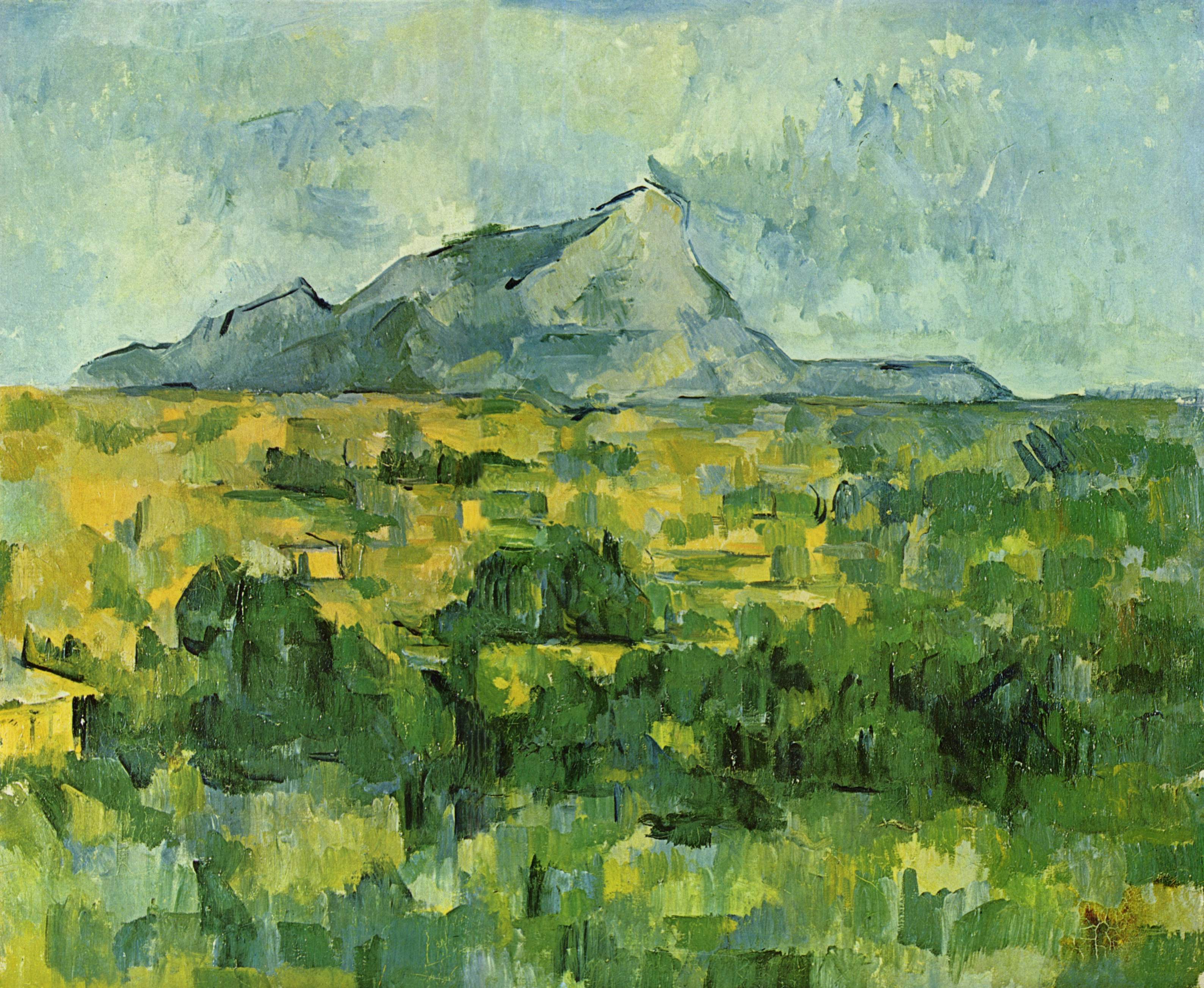 Cézanne Begins His Mont Sainte-Victoire Series