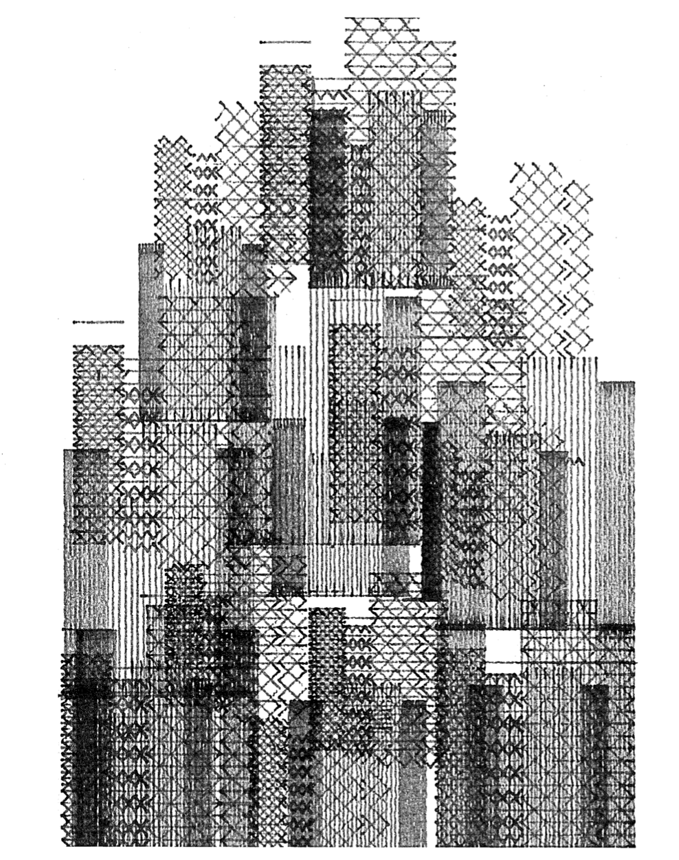 City Painting by Grace C. Hertlein