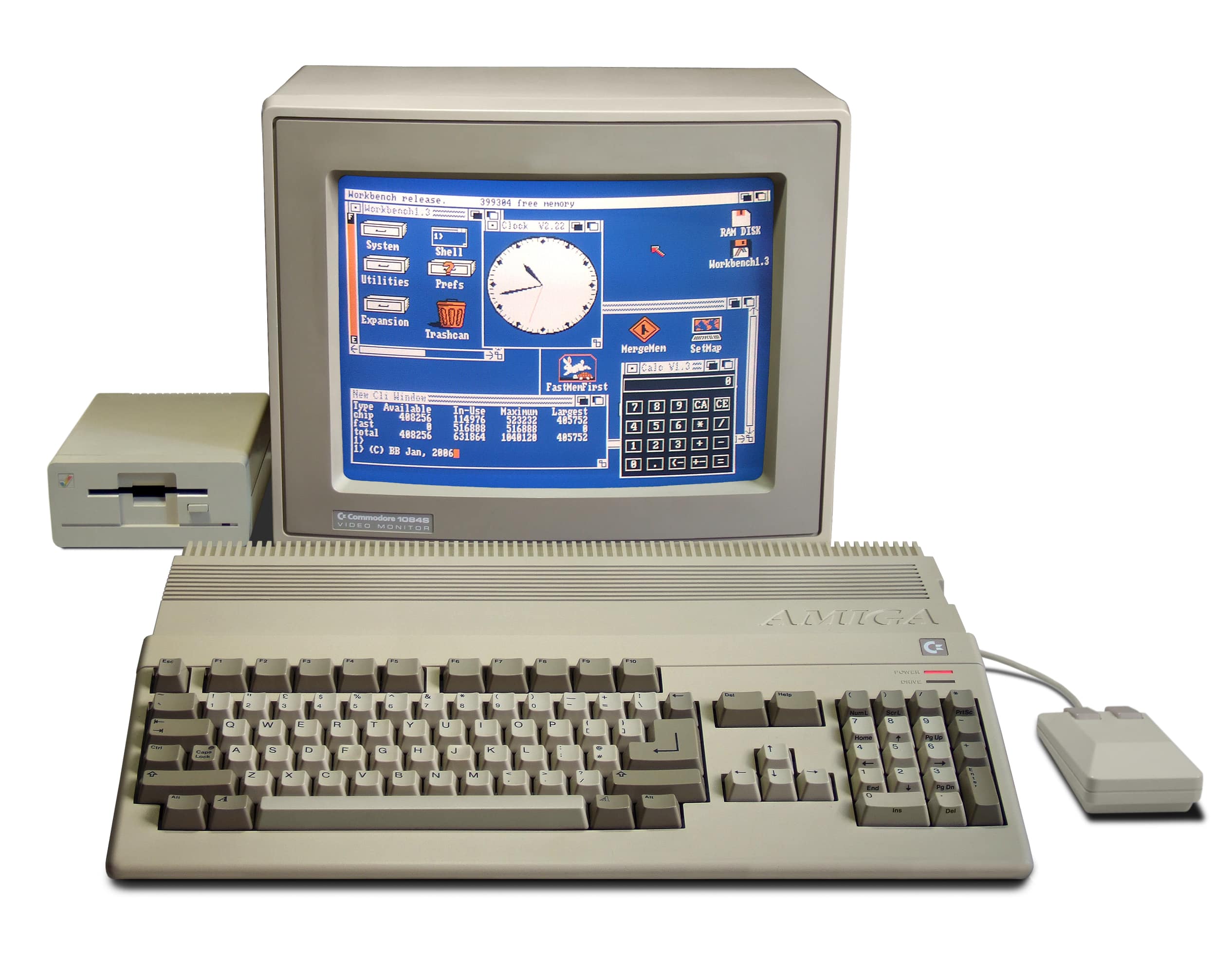 Commodore Launches the Amiga