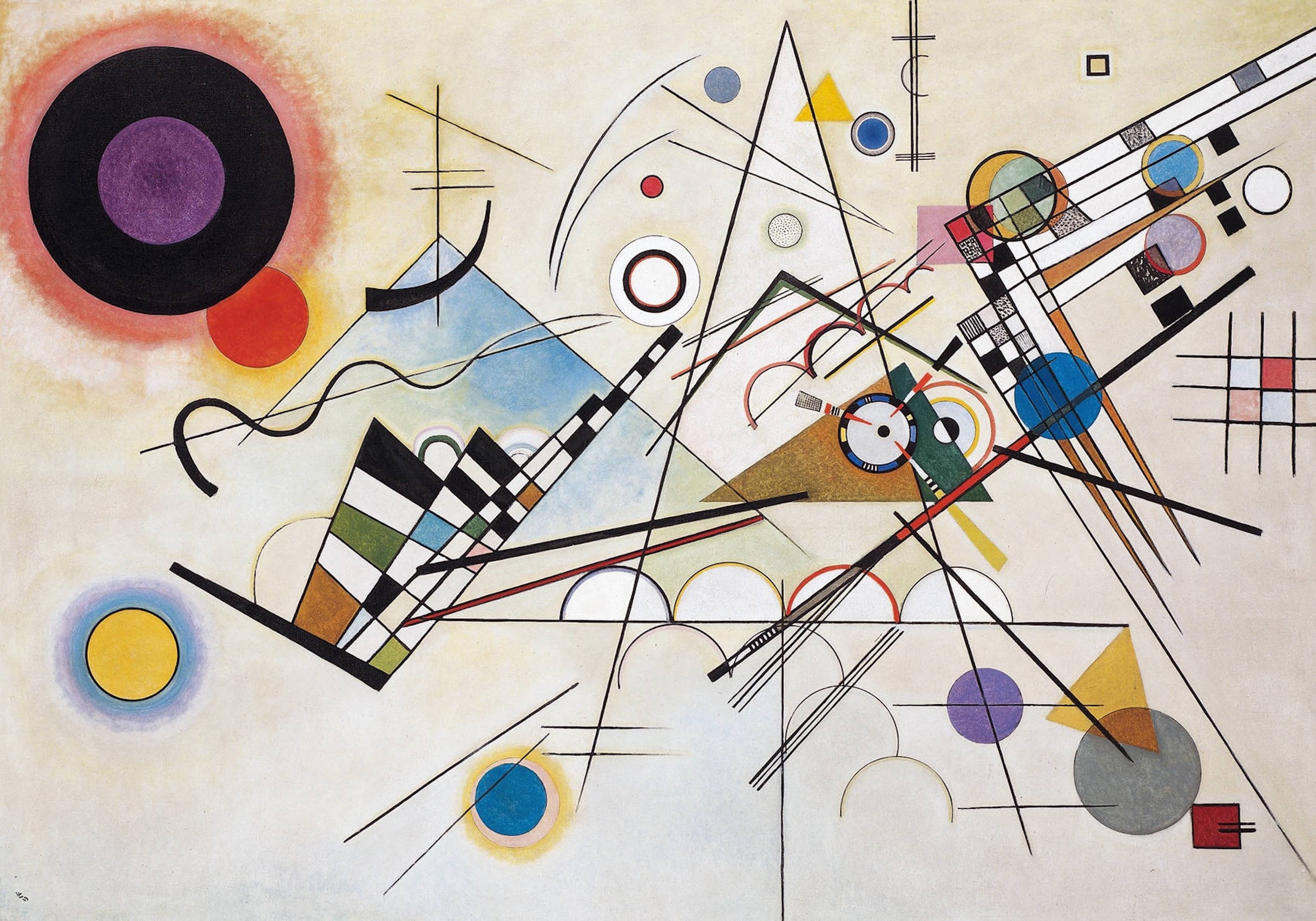 Composition 8 by Wassily Kandinsky