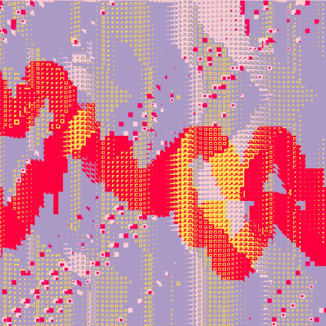 Material Protocol Arts, Cycles Lens 12 (Still, detail), 2025