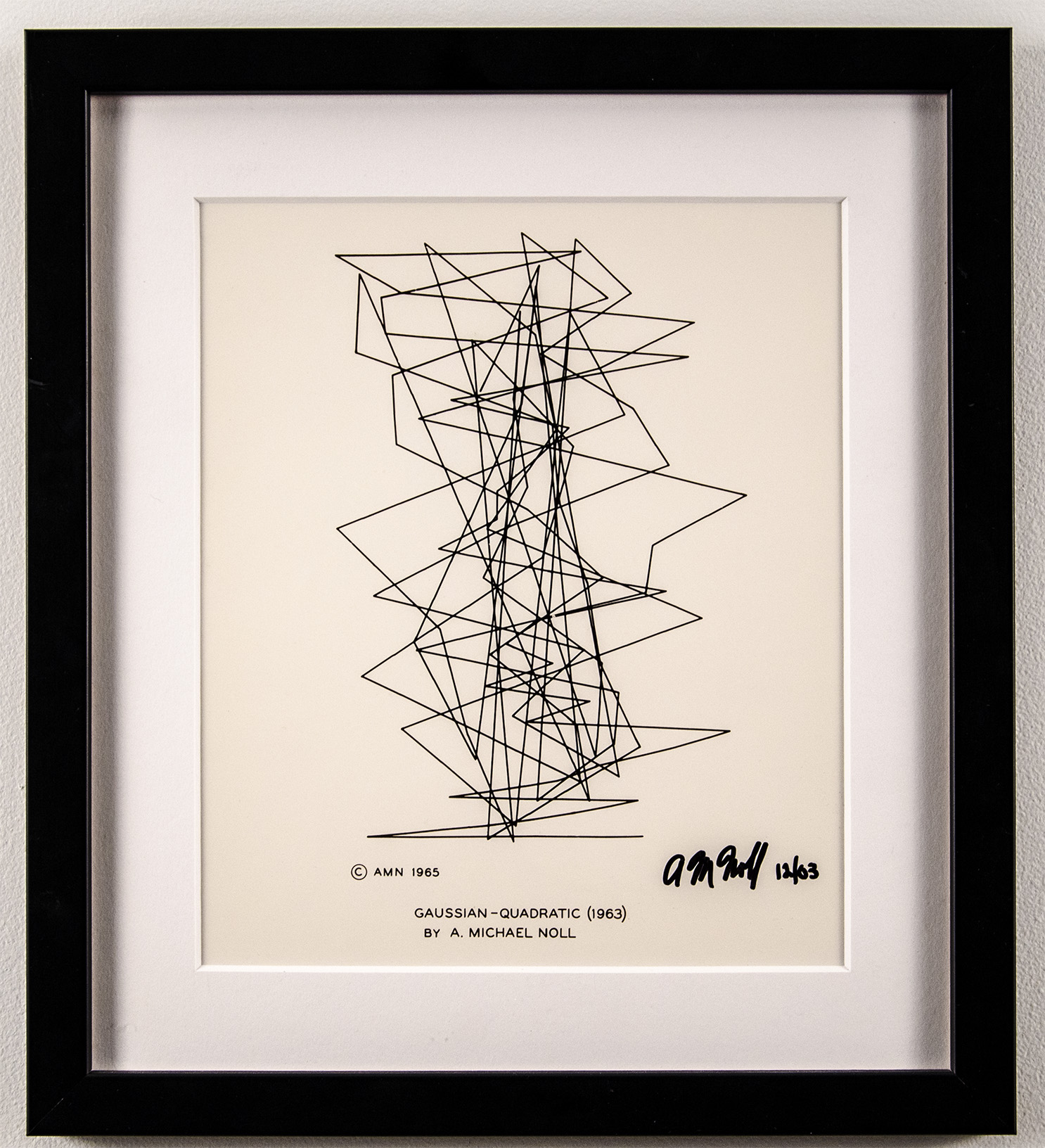 Gaussian Quadratic by A. Michael Noll