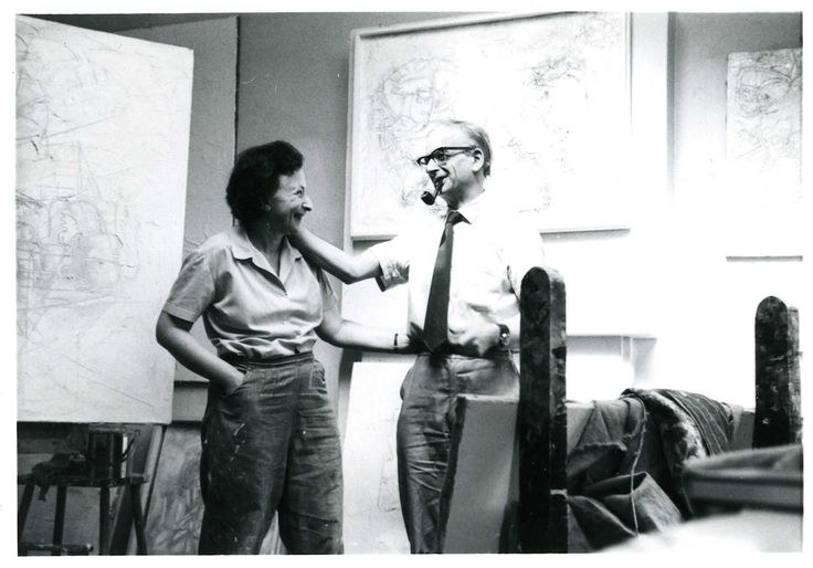 Franciszka and Stefan Themerson, who ran the Gaberbocchus Common Room where Good spoke.