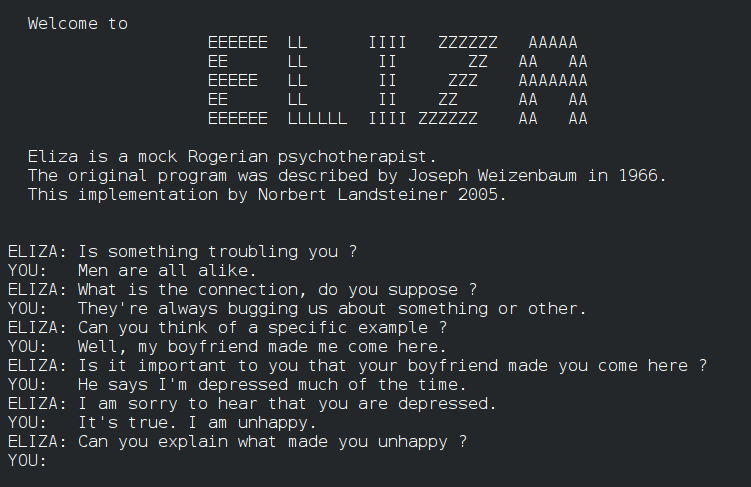 Joseph Weizenbaum publishes ELIZA