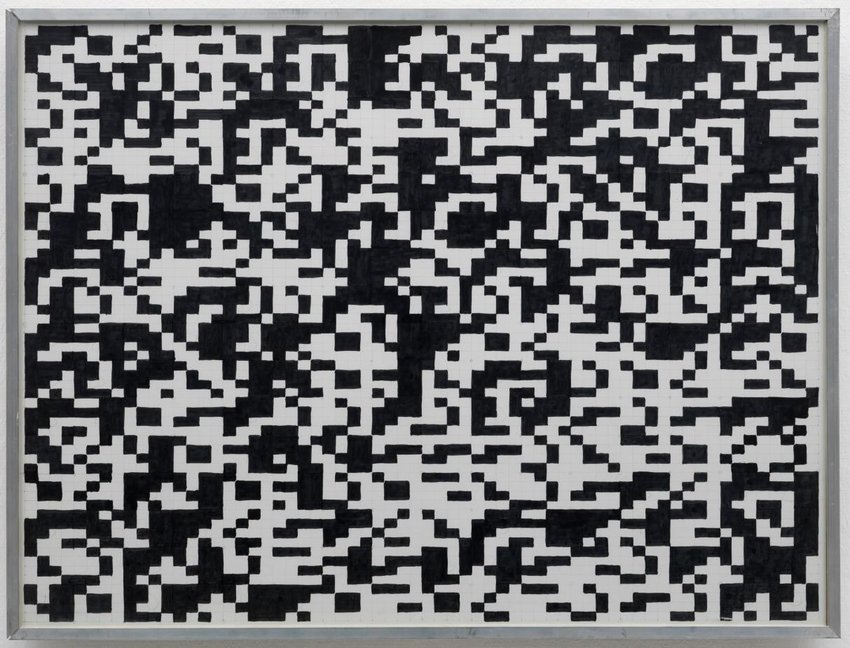 Karl Otto Götz Manually Anticipates Digital Generative Art