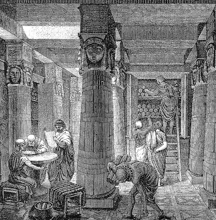 Library of Alexandria Established