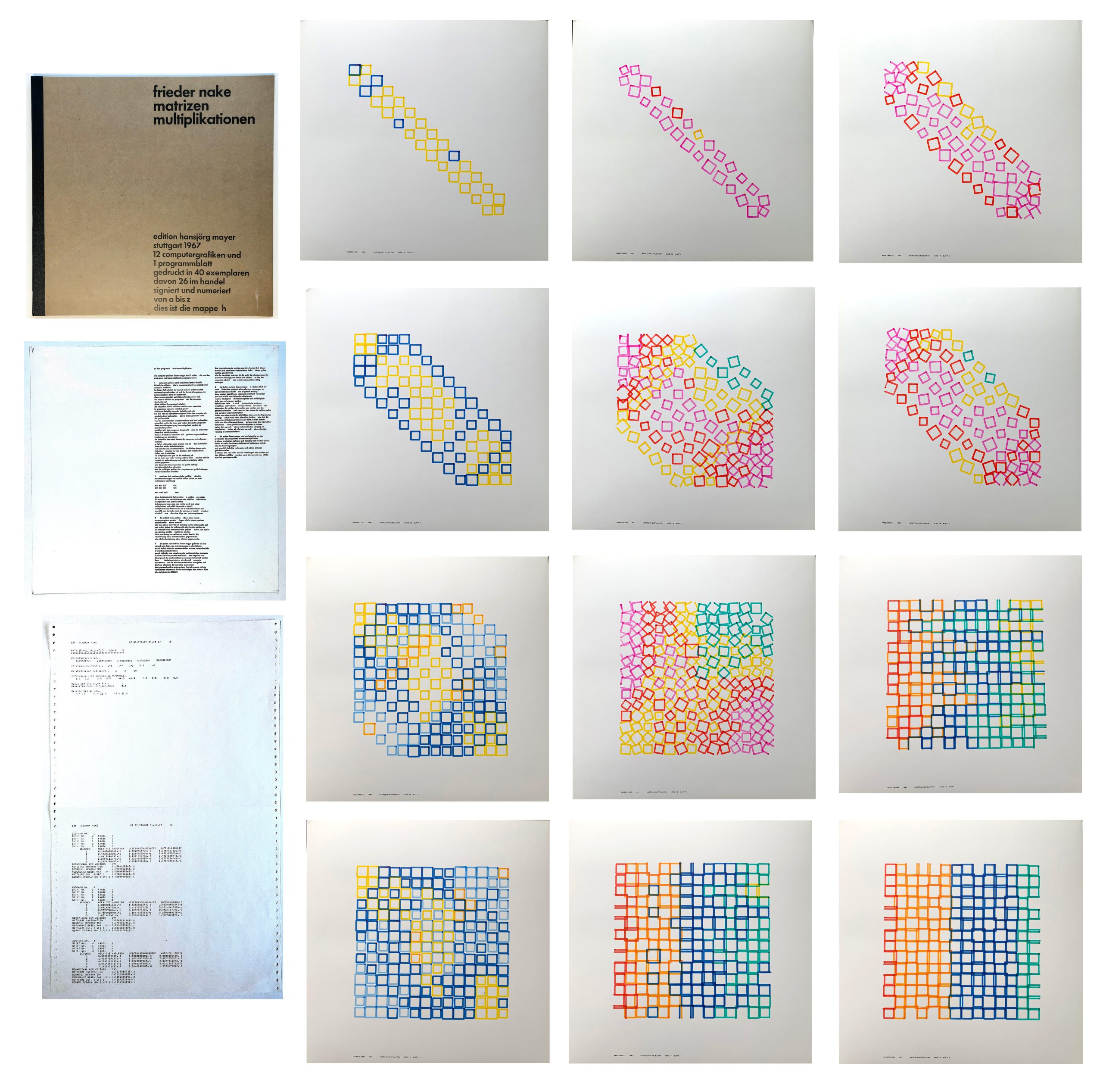 Matrix Multiplication Series 31 by Frieder Nake