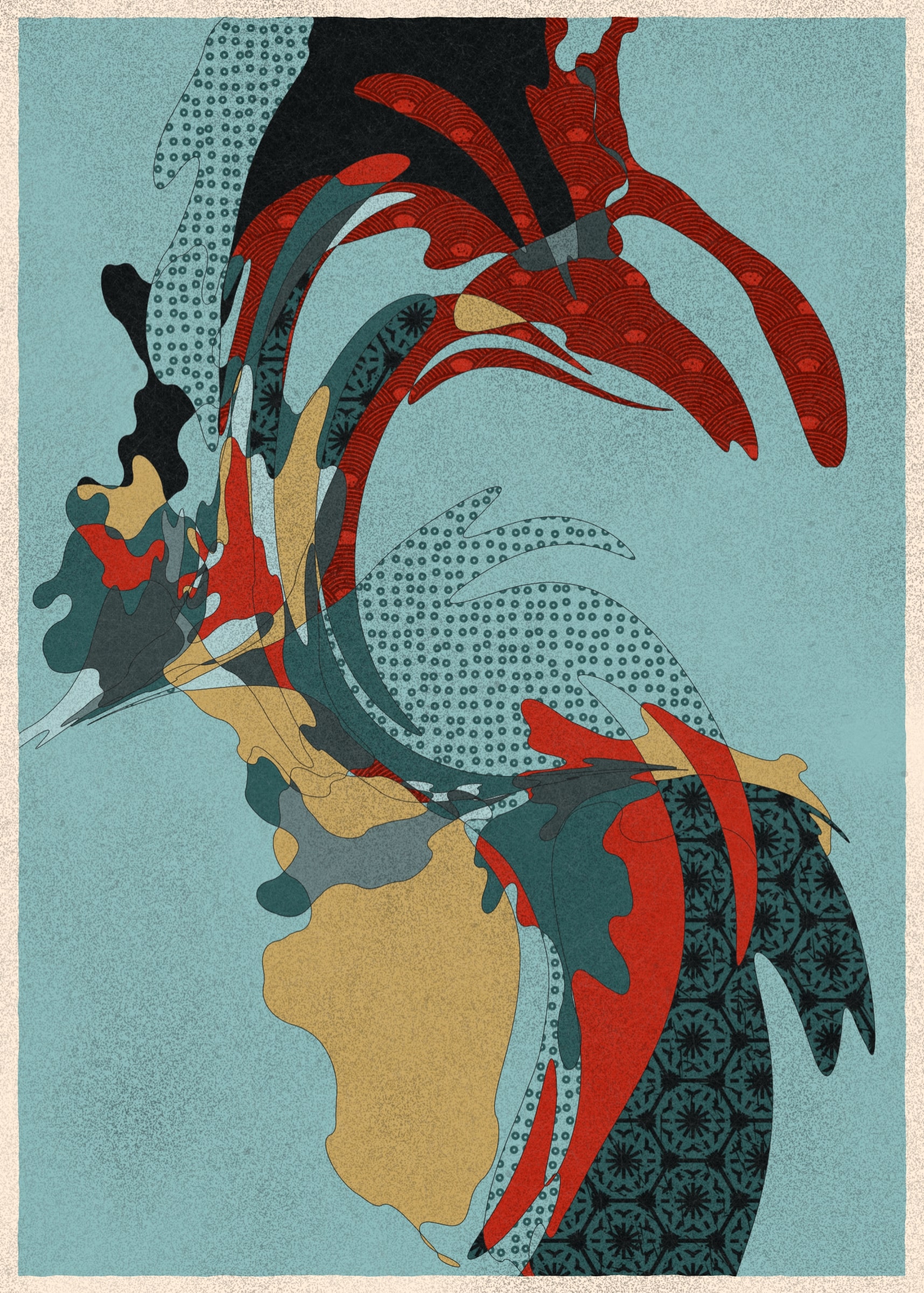 Emily Xie, Memories of Qilin #102, 2022. Courtesy of the artist and Art Blocks