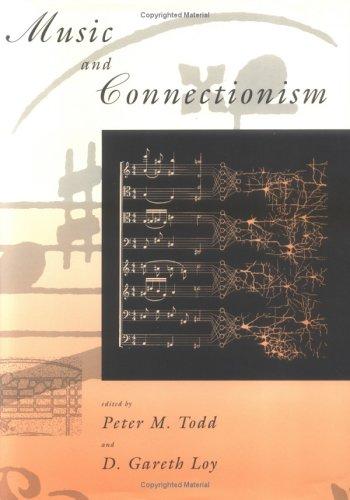 The front cover of the 1991 MIT Press volume Music and Connectionism, showing a musical stave alongside a diagram of neurons.