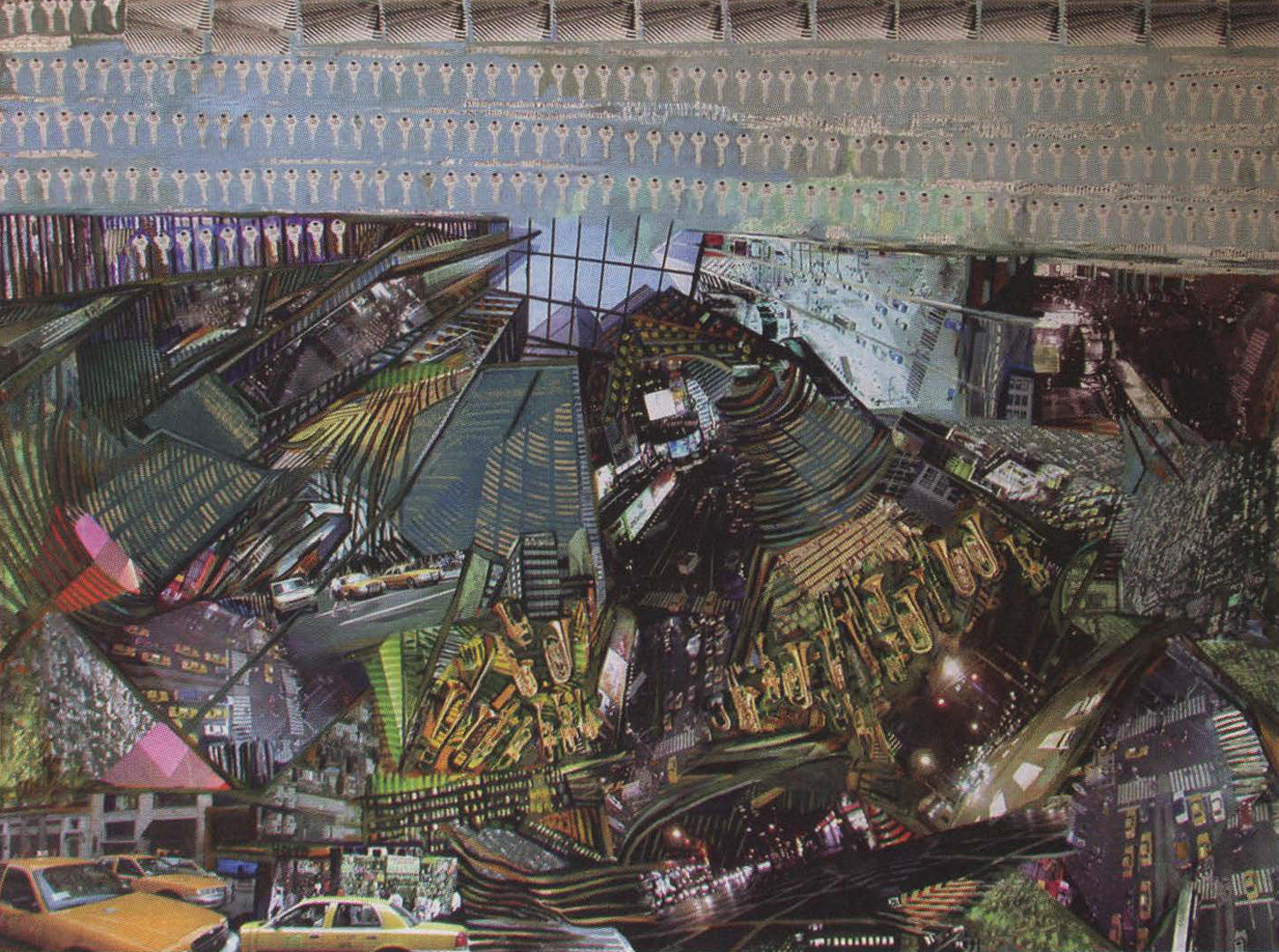 Anna Ursyn's Pitch and Volume as reproduced in the ACM SIGGRAPH Art Show Archives entry for the SIGGRAPH 2004 Synaesthesia exhibition.