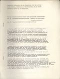 Cover of Robert Hartzema's 1968 report 'Voorlopige formulering ... voor het kontakt tussen kultuur, technologie en wetenschappen', the first research report issued by the Research Center Art Technology and Society.