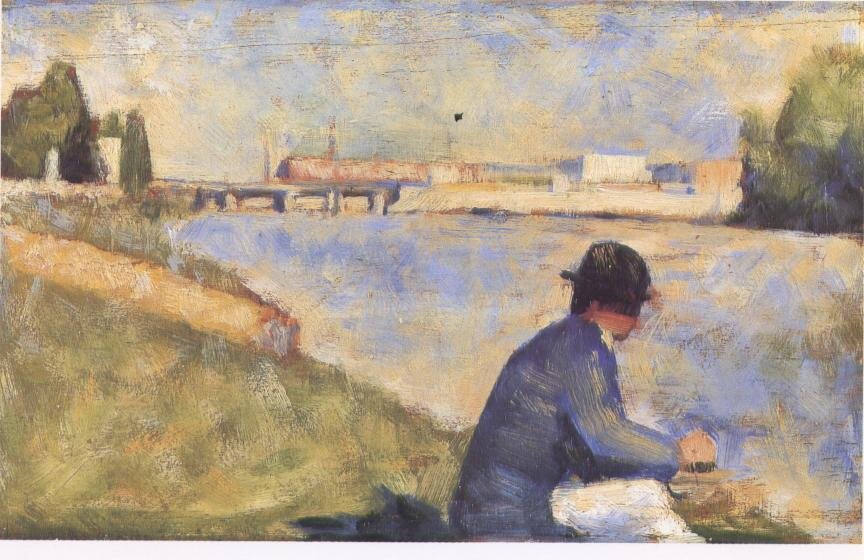 Seurat Kicks of Post-Impressionism with Pointilism