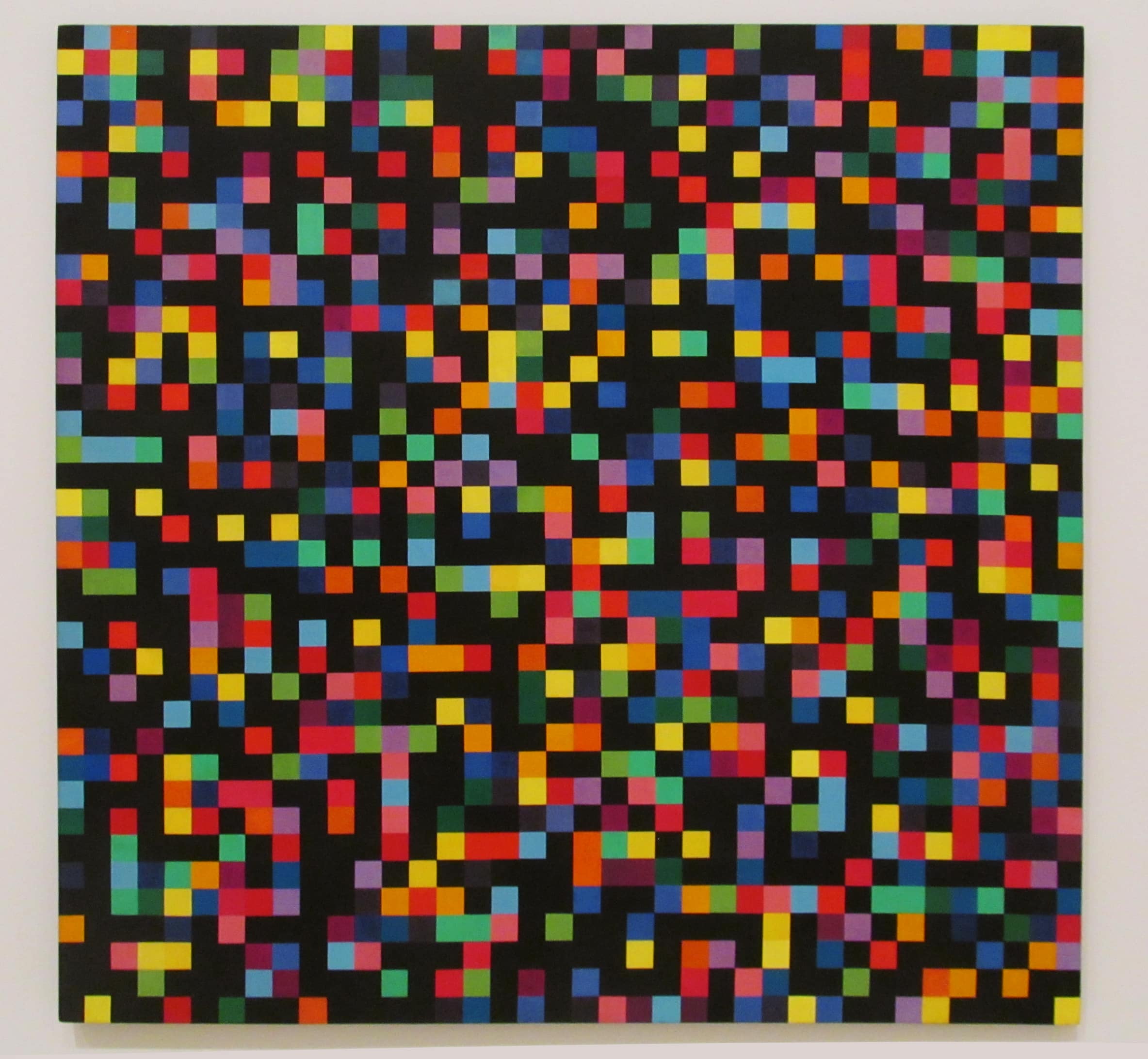 Spectrum Colors Arranged by Chance by Ellsworth Kelly