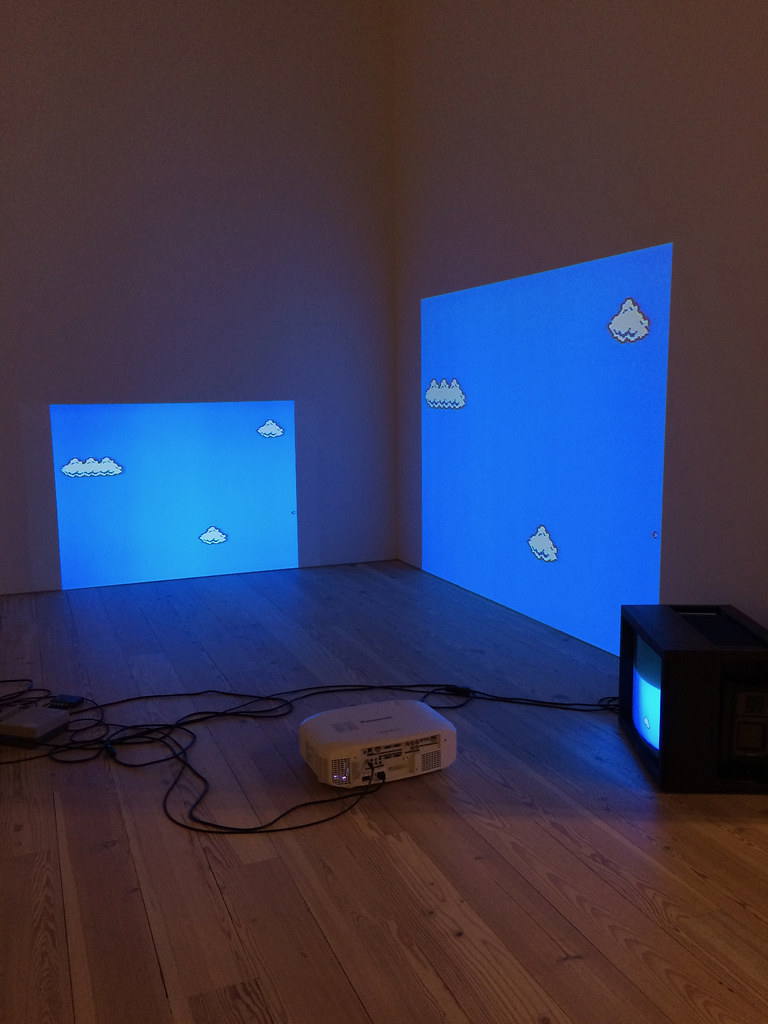 Super Mario Clouds by Cory Arcangel