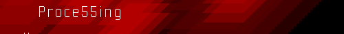 The Proce55ing wordmark as it appeared at the top of proce55ing.net on 2 August 2002, the day the site's Discourse forum page was first archived.