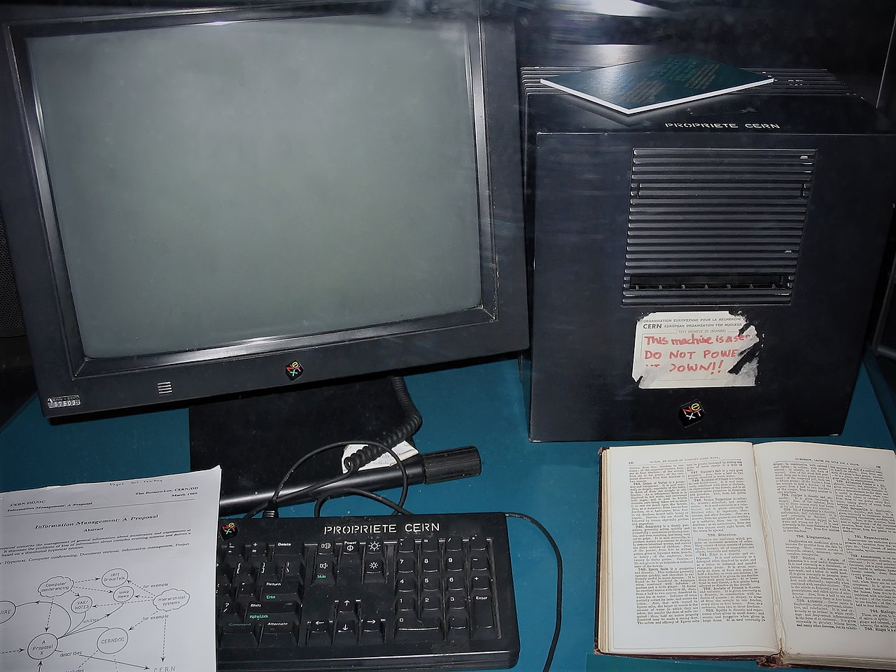 World Wide Web goes public